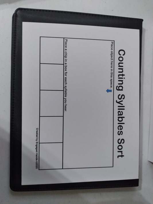 COUNTING SYLLABLES MAT