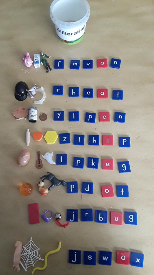 ALLITERATION SAMPLE BOXES